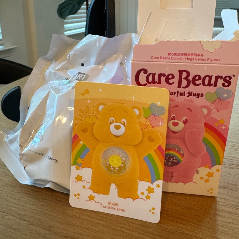 Pop Mart Care Bears Funshine Bear - Sealed Bag